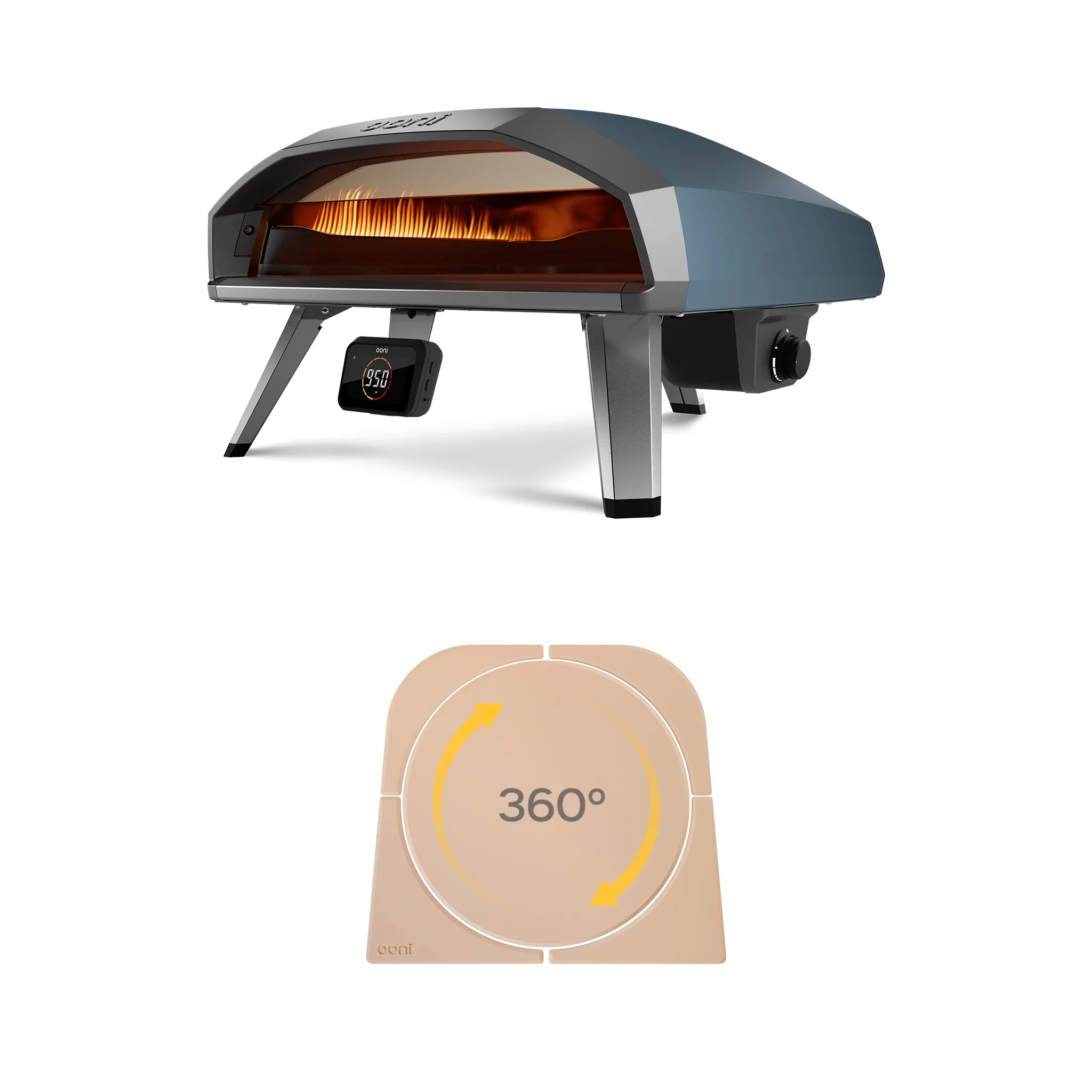 Ooni Koda 2 Pro Rotating Stone Bundle 5 Ooni Koda 2 Pro Rotating Stone Bundle